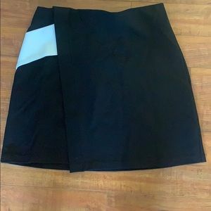 Black & white skirt